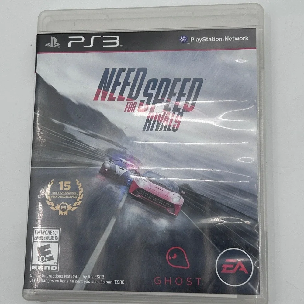 Need for Speed Rivals Sony PlayStation 3 PS3 2013 Racing Game EA Sports E10+